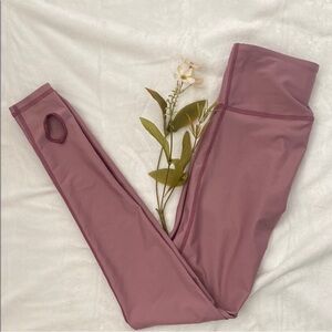 LULU’S Dusty Pink Leggings. Size S